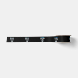 Ruban En Satin 8e nuit de Parties scintillant Hanoukka