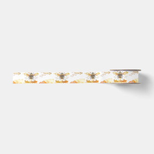 Ruban En Satin Abeille - Abeille heureuse