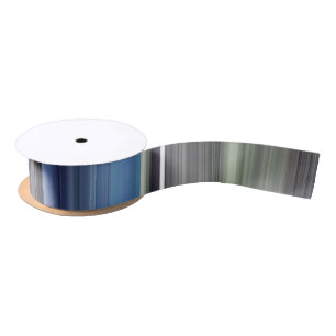 Ruban En Satin Abstract #1: Blue and grey