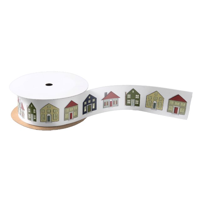 Ruban En Satin Agent immobilier (Bobine)