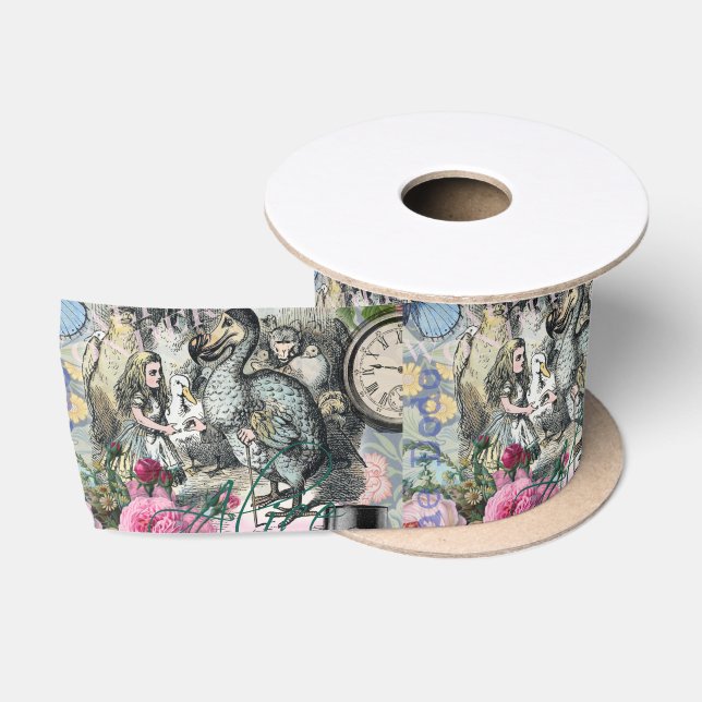 Ruban En Satin Alice au pays des merveilles Dodo Classic (Bobine)