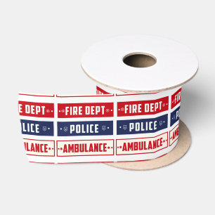 Ruban En Satin Ambulance de pompiers Thunder_Cove