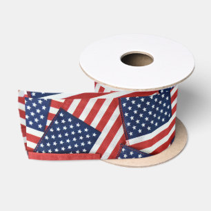 Ruban En Satin American Flag Collection