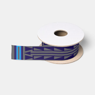 Ruban En Satin Ancêtres bleu