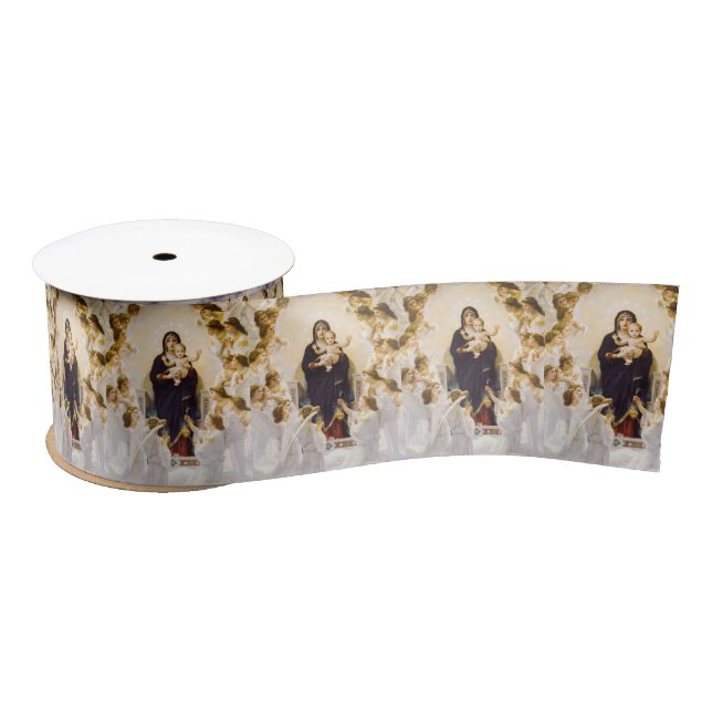 Ruban En Satin Anges du royaume de la gloire (Bobine)