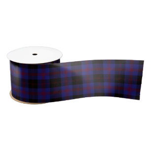 Ruban En Satin Angus District Tartan