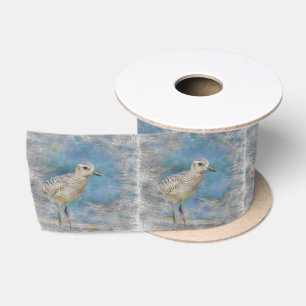 Ruban En Satin animal artistique petit oiseau