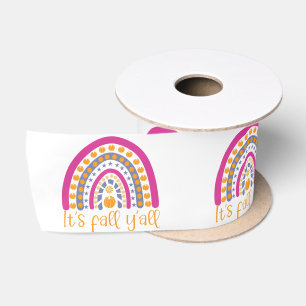 Ruban En Satin Arc-en-ciel Citrouille mignon