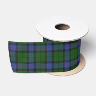 Ruban En Satin Armstrong Clan Tartan Scottish Plaid Motif