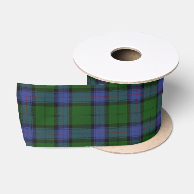 Ruban En Satin Armstrong Clan Tartan Scottish Plaid Motif (Bobine)