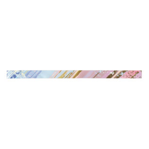 Ruban En Satin Arrière - plan rose texturé