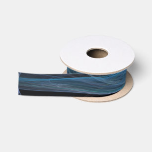 Ruban En Satin Art Abstrait Glace Arc-en-ciel
