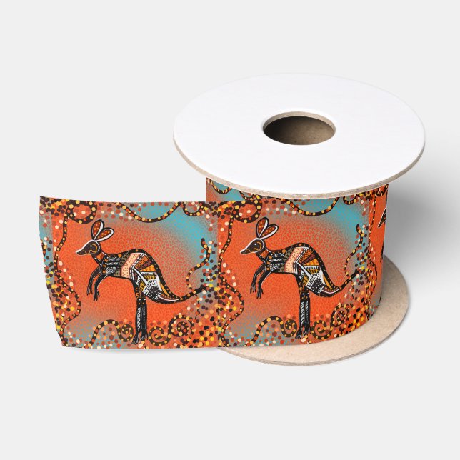 RUBAN EN SATIN ART AUSTRALIE        (Bobine)
