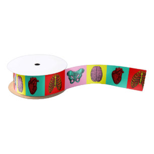 Ruban En Satin Art de bruit humain d'anatomie
