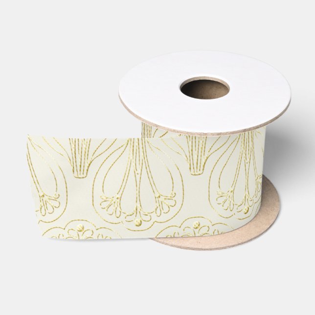 Ruban En Satin Art déco (Bobine)