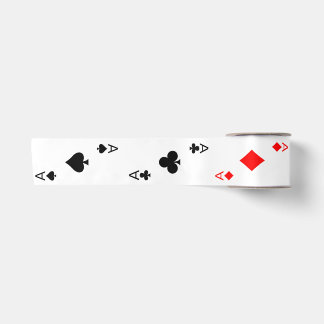 Ruban En Satin As de poker