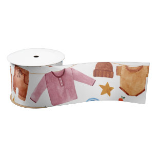 Ruban En Satin Baby shower Boho Baby Clothes