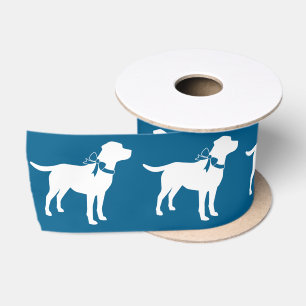 Ruban En Satin Baby shower français de Bulldog Frenchie Blue