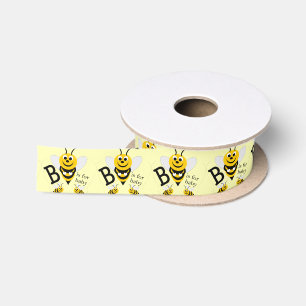 Ruban En Satin Baby shower neutre de l'abeille