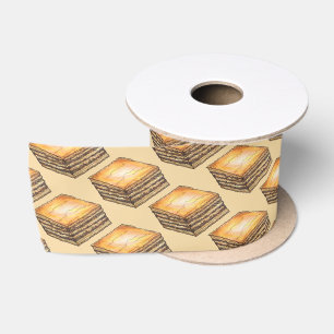 Ruban En Satin Baklava Filo Sucré Miel Dessert Pâtisserie Grec