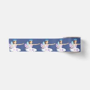 Ruban En Satin Ballerina Bleue d'hiver