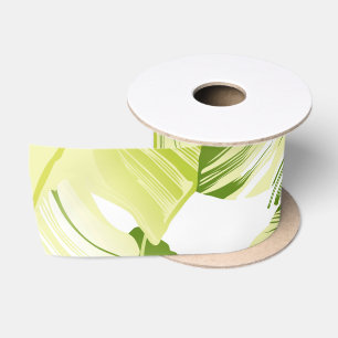 Ruban En Satin Banane Feuille 4