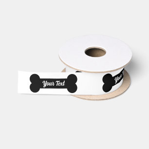 Ruban En Satin Bande-cadeau personnalisé pour chien d'animal de c
