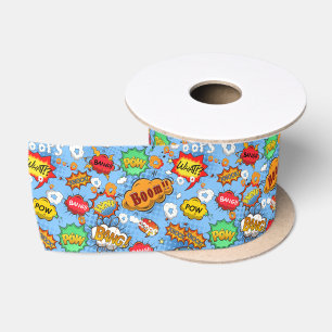 Ruban En Satin Bande dessinée bulles ruban