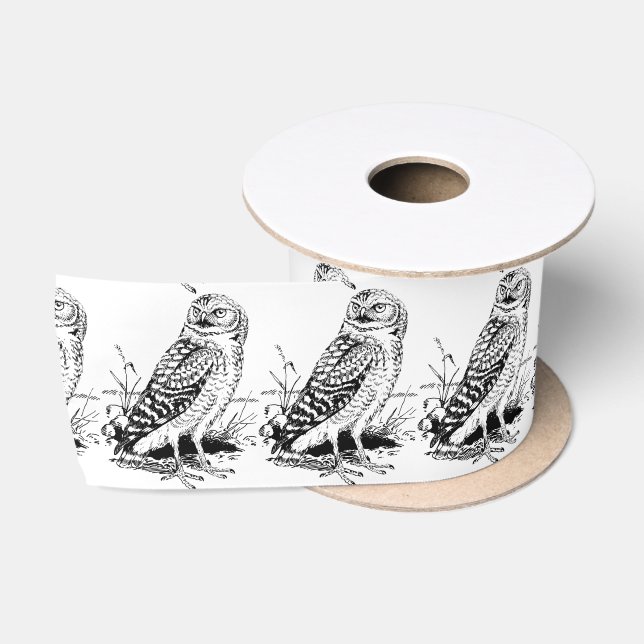 Ruban En Satin Barne Owl Thunder_Cove (Bobine)