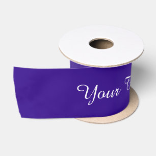 Ruban En Satin BARRE des gradients - violette + votre texte