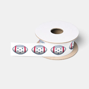 Ruban En Satin Baseball du 4 juillet