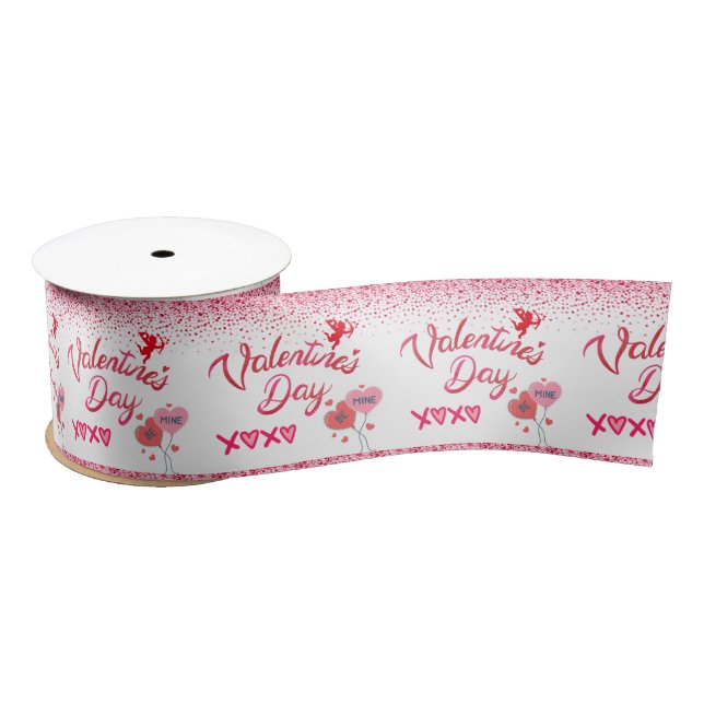 Ruban En Satin Be Mine Ribbon (Bobine)