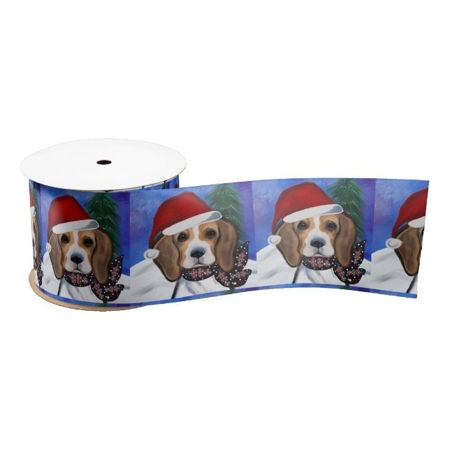 Ruban En Satin Beagle (Bobine)
