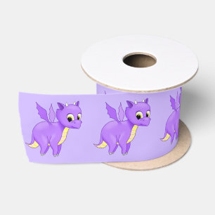 Ruban En Satin Bébé Dragon mou