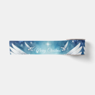 Ruban En Satin Bel Ange Gardien Blanc