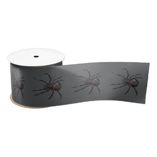 Ruban En Satin Black Widow Spider Dessin original