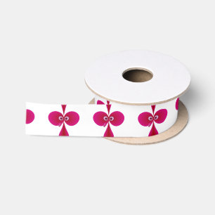 Ruban En Satin Bo oby Bird Rose
