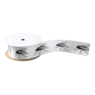 Ruban En Satin bobine de ruban blanc Fly Buddy