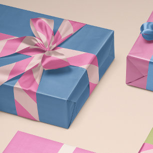 Ruban En Satin Bonbons rose sur large bande