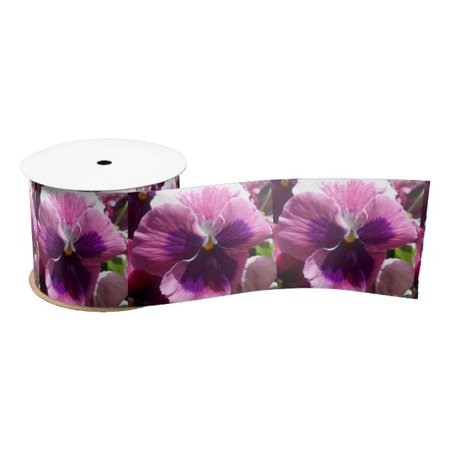 Ruban En Satin Bonheur (Bobine)