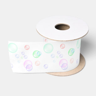 Ruban En Satin Bulles de savon