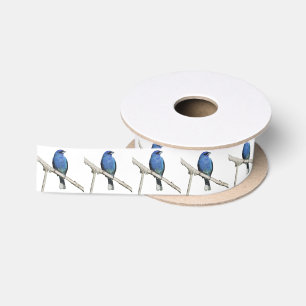 Ruban En Satin Bunting Indigo