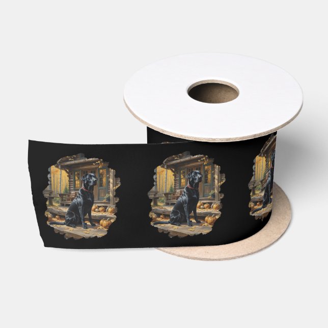 Ruban En Satin Cabine du journal de l'extracteur Black Labrador A (Bobine)