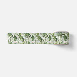 Ruban En Satin Cadeau d'anniversaire   Fleur de Muguet Sans Coutu