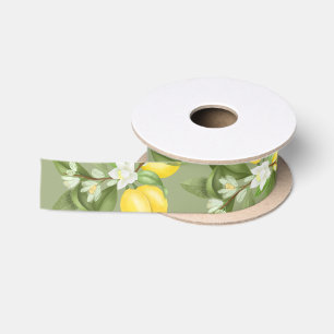 Ruban En Satin Cadeau de remerciement de mariage Aquarelle Rustiq