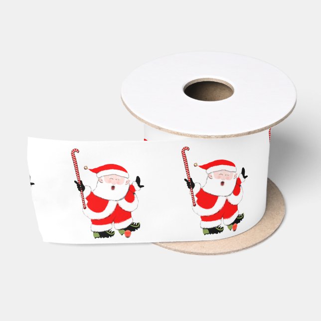 Ruban En Satin Cadeaux de hockey sur gazon (Bobine)