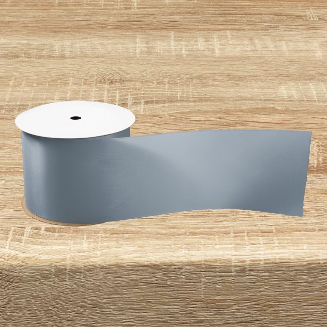 Ruban En Satin Cadet gris couleur solide (Créateur téléchargé)