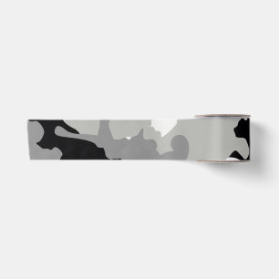 Ruban En Satin Camion noir et gris