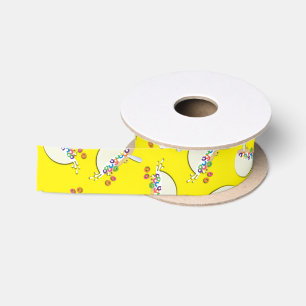 Ruban En Satin Cereal Bowl Enfants Slepover Anniversaire fête mi