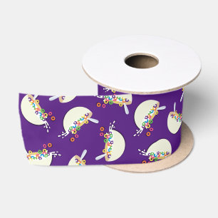 Ruban En Satin Cereal Bowl Slepover fête d'anniversaire